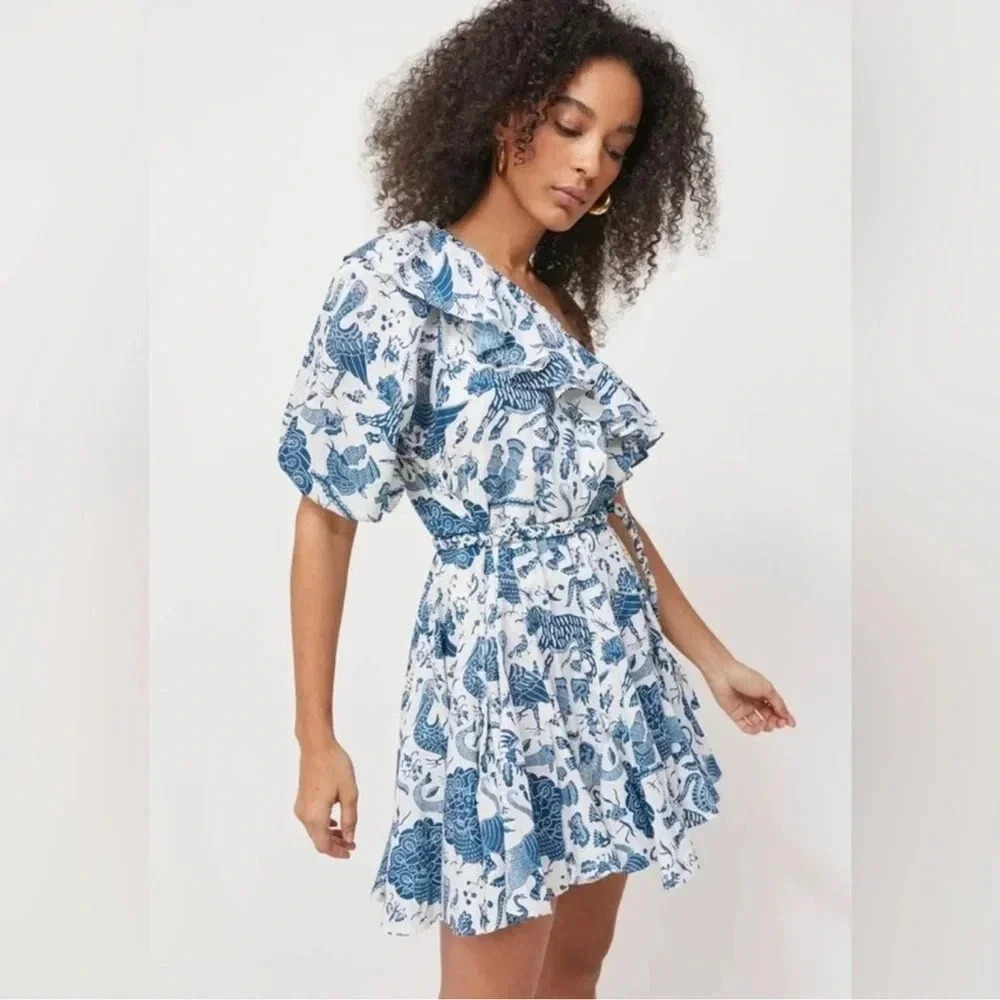 NEW RHODE Resort Ozzie Sariska Safari Dress sz XS